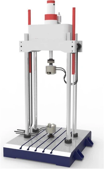 250KN Electro - Hydraulisk servo trötthetstestmaskin